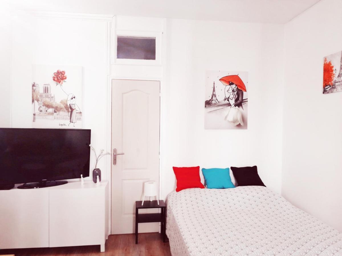 Studio dans un quartier résidentiel à Montrouge avec le métro à 2 min Exterior foto